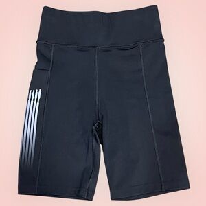 Savage X Fenty Sport Band It High Waisted Bike Short Black Size XS